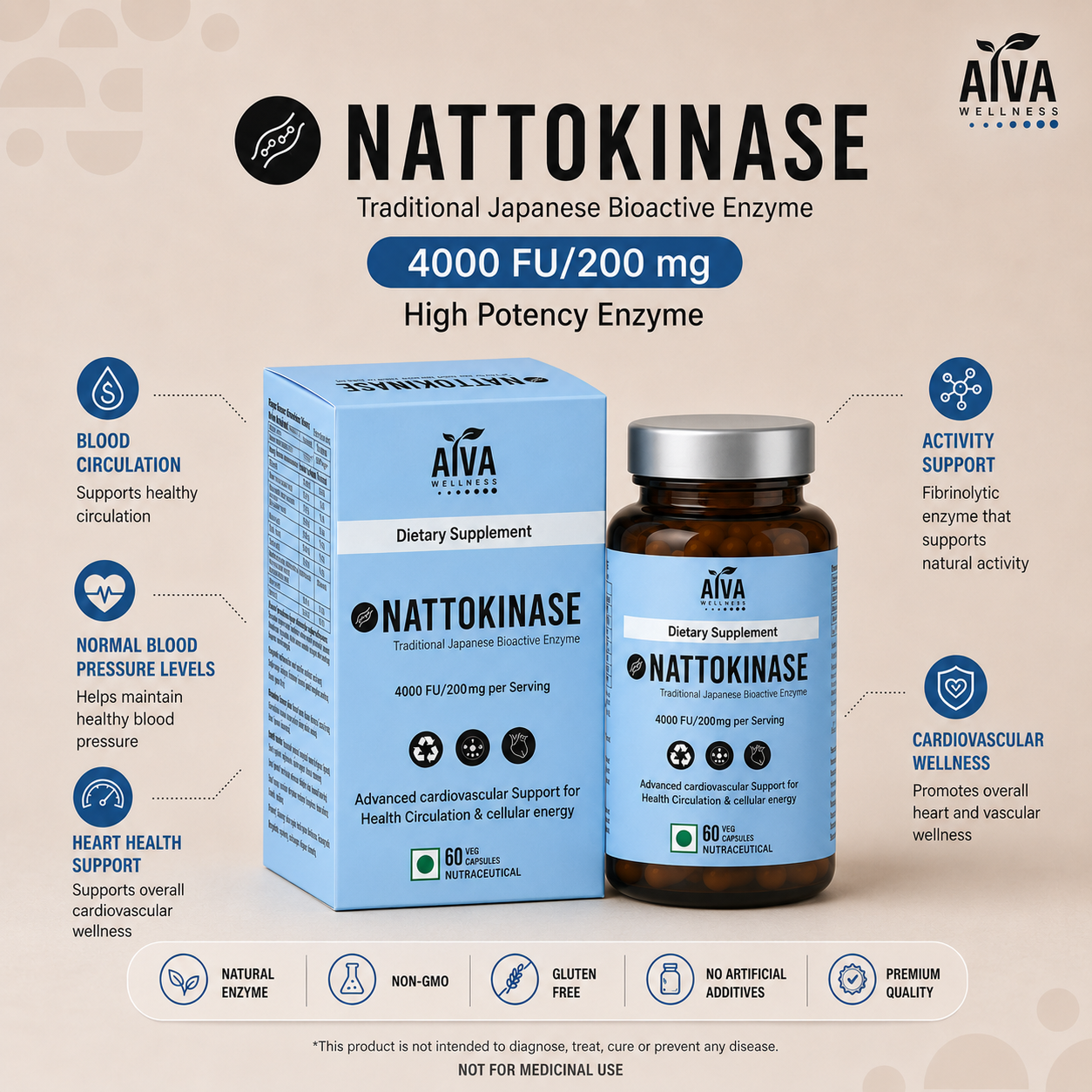 Nattokinase hover